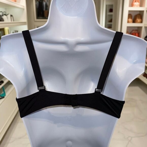 Kim Kardashian SKIMS Unlined Onyx T Shirt Bra Size 36B - Picture 6 of 8